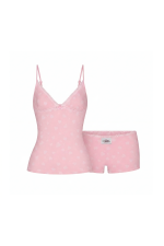 LACE CAMI AND BOY SHORT SET - Imagen 2